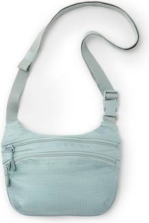 Muji Water-Repellent Ripstop Mini 2-Way Bag - Light Grey