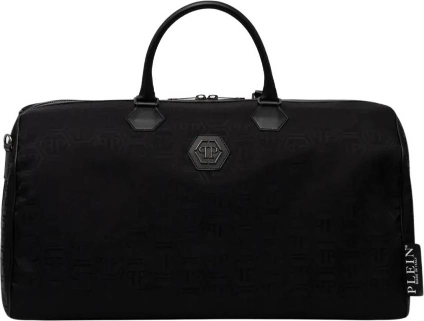 Philipp Plein Weekend Bag Bomuld - Sort