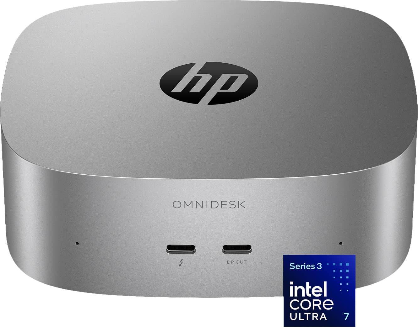 Hp mini pc HP OmniDesk Mini Desktop PC Intel Core Ultra 7 356H