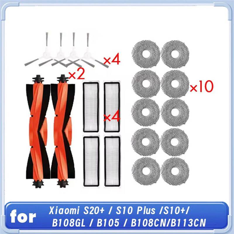 Robot cleaner Melitt 20 Pcs Sweeping Robot Cleaner Parts Replacement