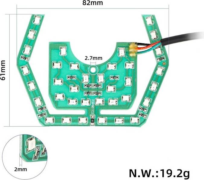 Front Ambient Light Vehicle Frame Replacement