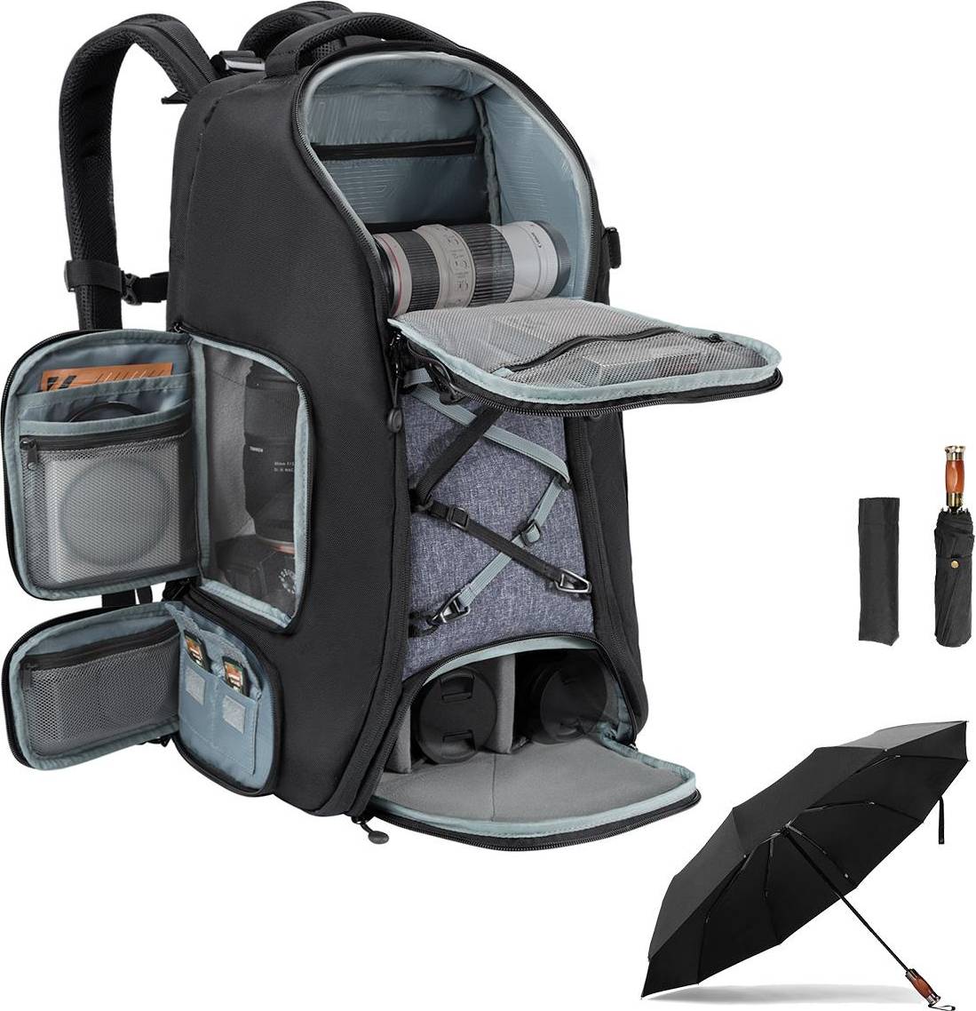 30L Large Capacity Camera Backpack