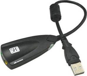 Sodial External USB Sound Card 7.1 Adapter