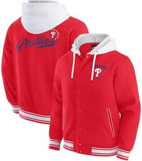 Fanatics Darius Rucker Collection Full-Snap Hooded Jacket - Red