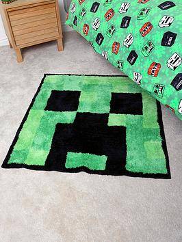 Minecraft Corner Tufted Rug