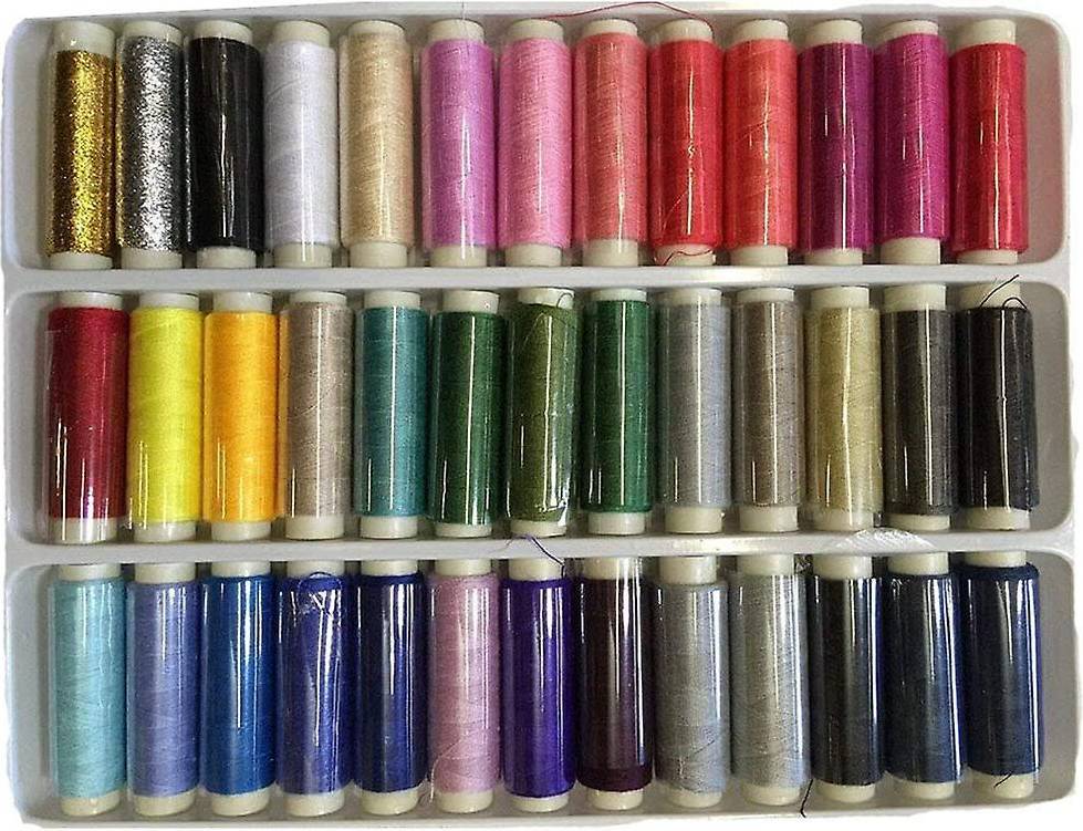 Schlafzimmer set 39 Assorted Color 200 Yards Per Unit Polyester Sewing Thread Spool Set
