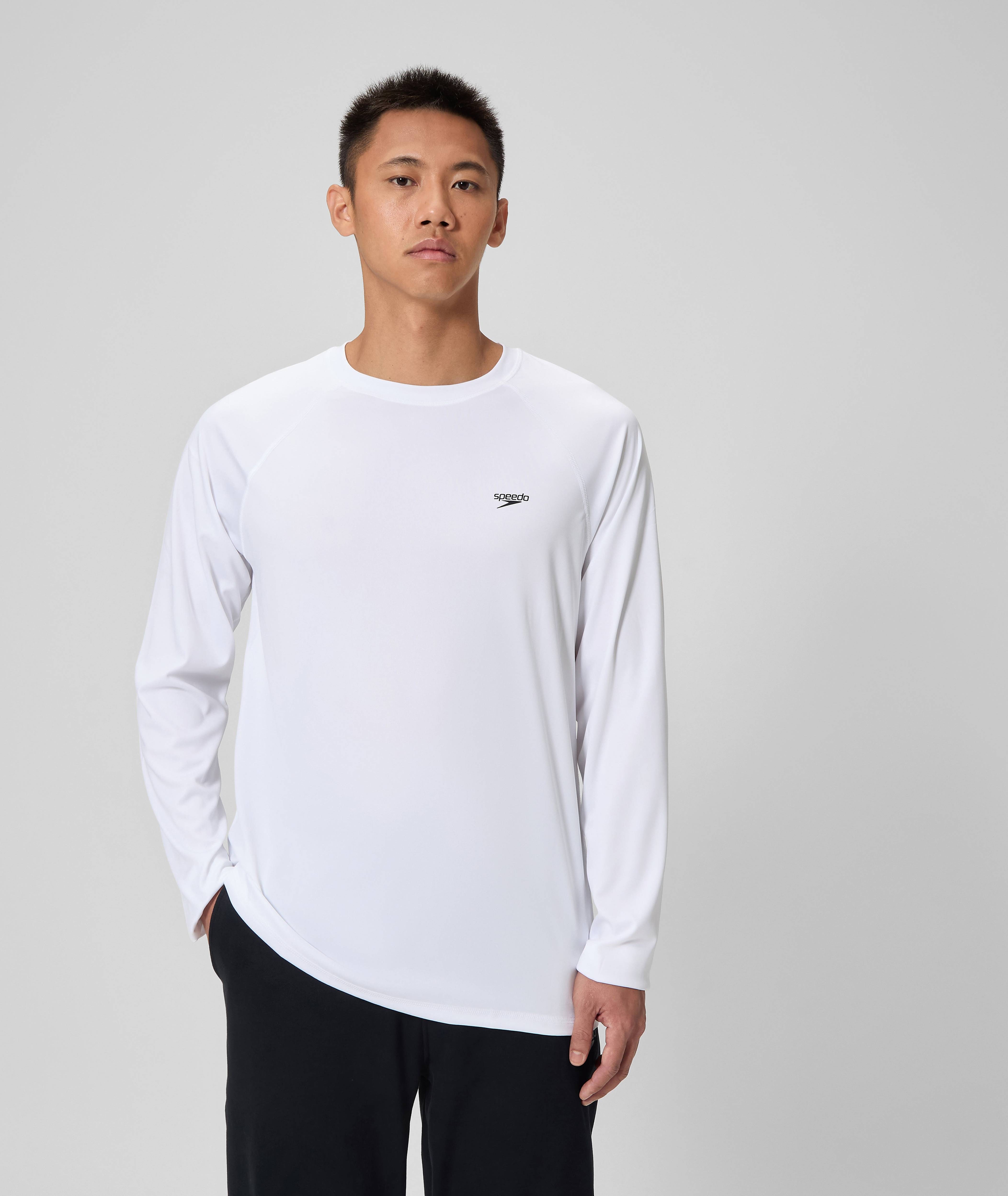 Rashguard Speedo Easy Long Sleeve Rashguard - White