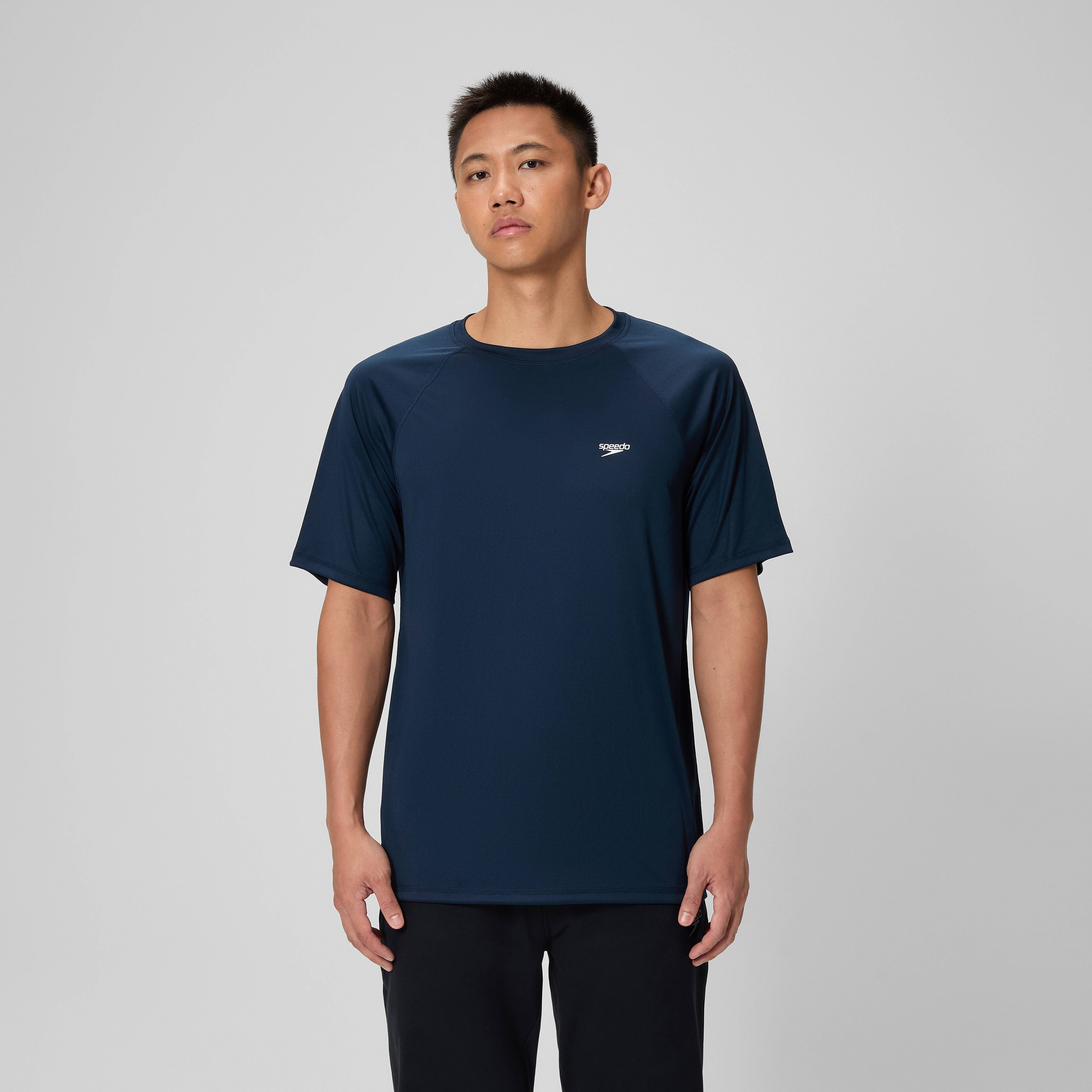 Rashguard Speedo Easy Short Sleeve Rashguard - Navy