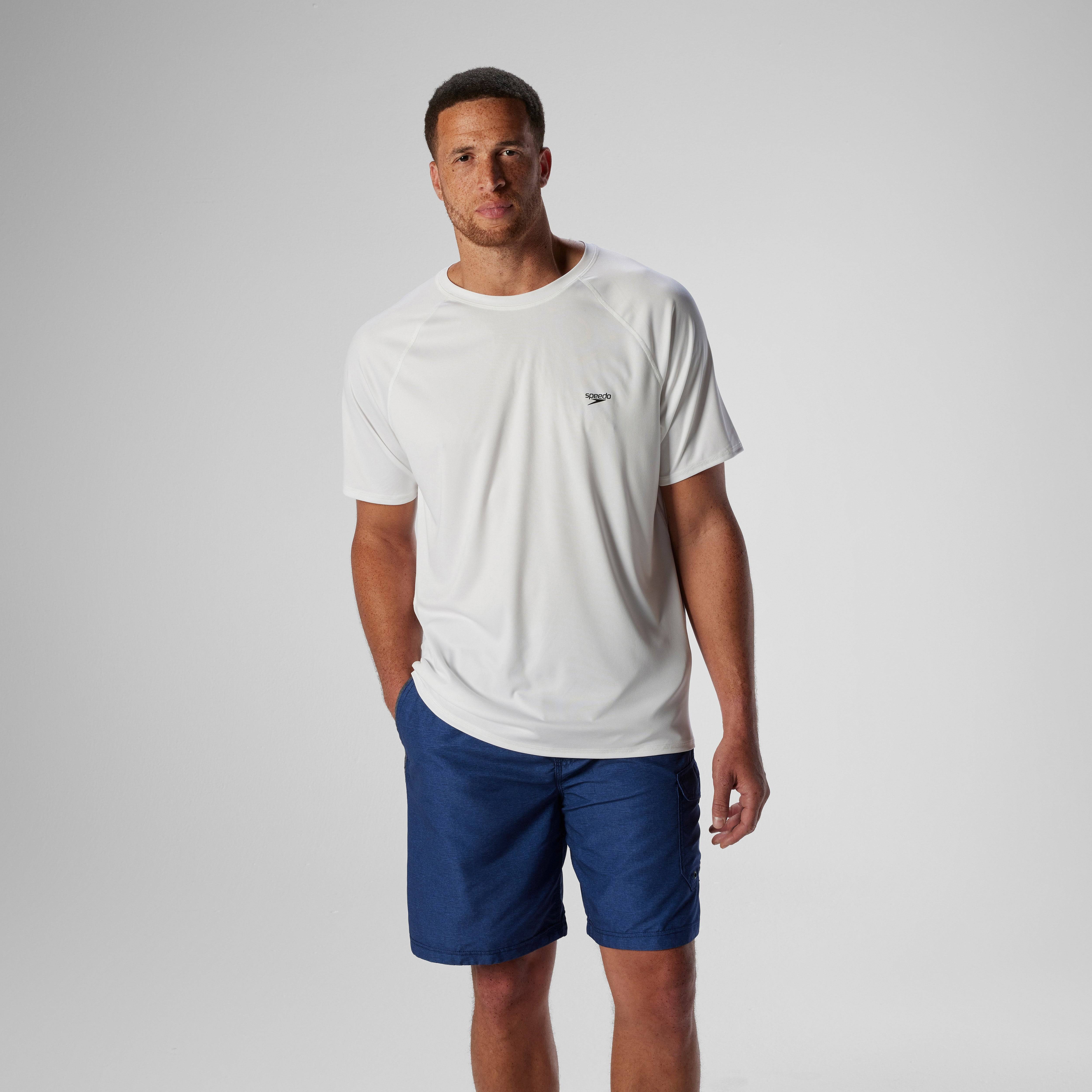 Rashguard Speedo Easy Short Sleeve Rashguard - White