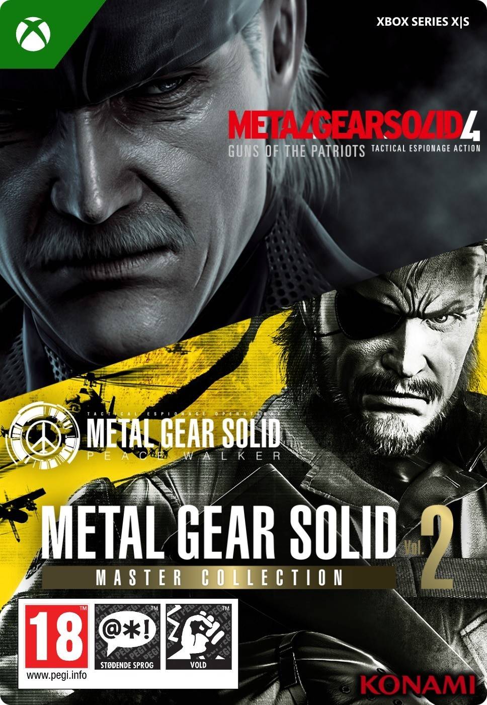 Metal gear solid collection Metal Gear Solid Master Collection Vol 2