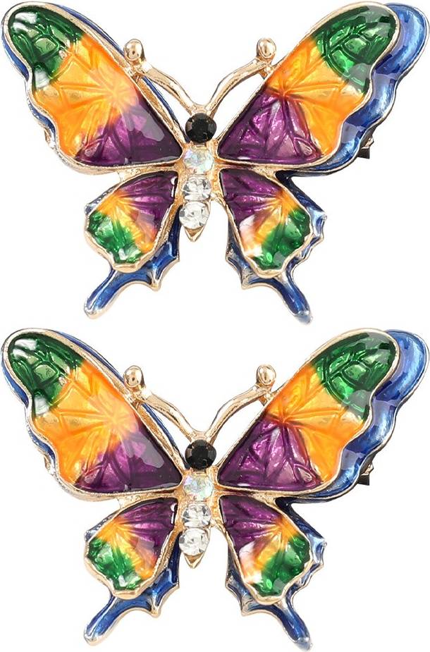 Butterfly Rhinestone Brooch Pin Lapel Pin