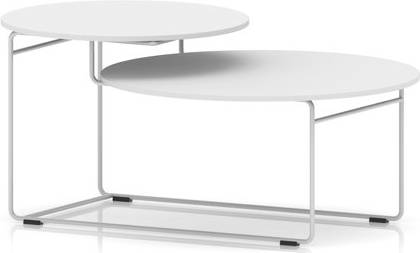 Solstice Coffee Table White Frame Coffee Table