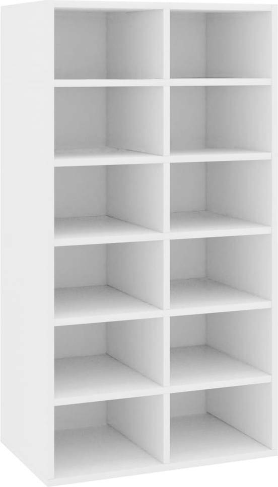 Berkfield Home Shoe Rack White Shoe Rack