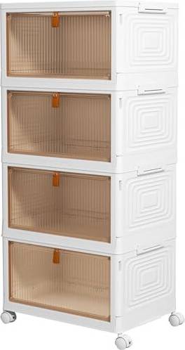 HYGRAD Shoe Storage Boxes With Door Shoe Rack