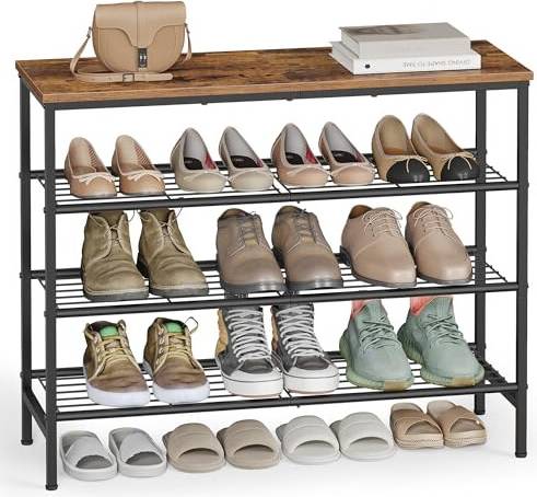 Vasagle Shoe Rack Organiser Shelf Shoe Rack