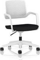Cosmo Task Operator Chair White Frame Office Chair