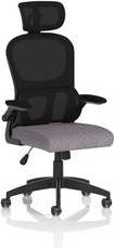Task Operator Black Mesh Back Bespoke Colour Seat Rivet Fuse