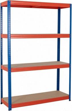 SGS 4 Tier Garage Shelving Racking Storage Shelving System