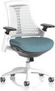 Flex Task Operator Chair White Frame Office Chair