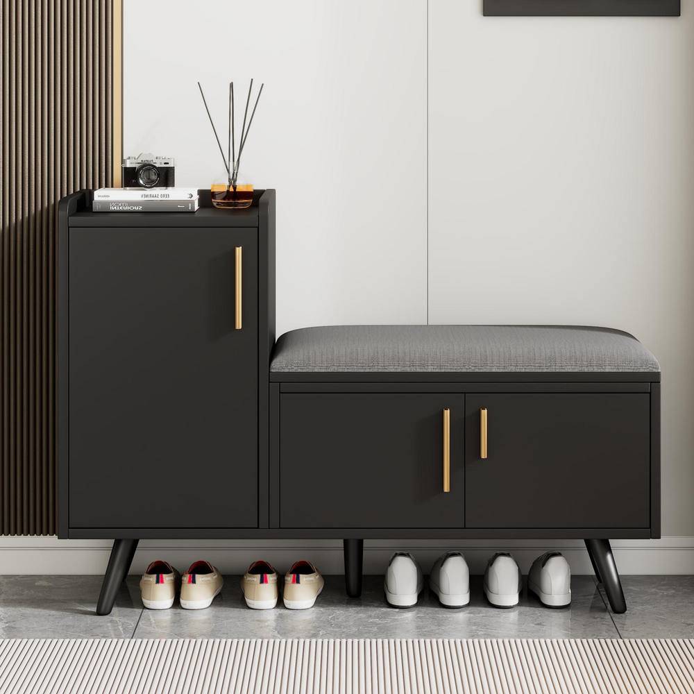 Merax Modern Shoe Bench Storage Cabinet Shoe Rack