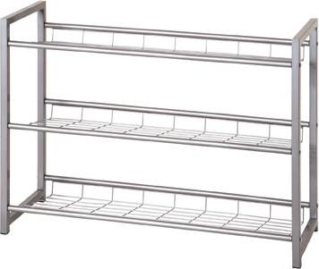 Furniture In Fashion Jette 3 Tier Metal Shoe Rack Shoe Rack