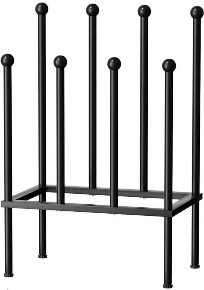 NESTLUNE Metal Boot Stand Rack Boots - Black Shoe Rack