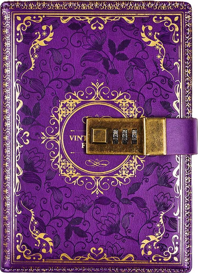 Digital notebook Retro Notebook Digital Combination Lock 1 Pack