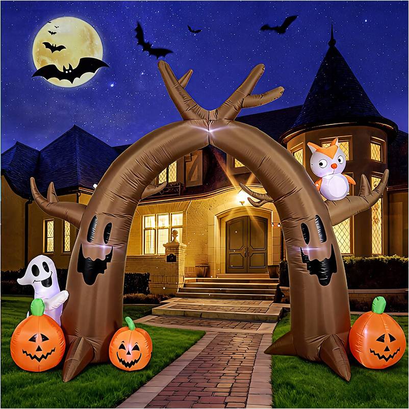 Halloween Inflatable Dead Tree Arch 2.4m