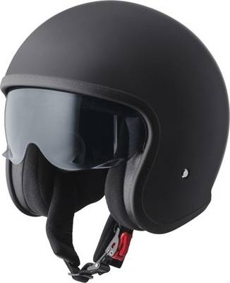 GMS Ride Jethelm Schwarz Matt