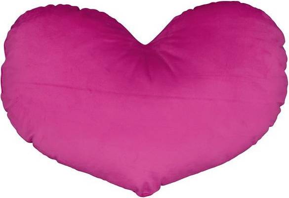 Noble House Valentine Hjärtformad Kudde Rosa 50x32 Innerkudde Rosa
