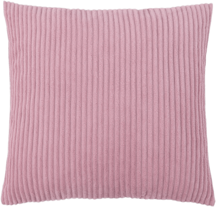 Åhléns Home Ribbad Kudde Softa 45x45 cm Rosa Innerkudde Rosa (45x45cm)
