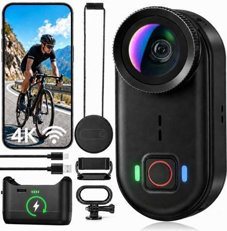 Action camera 4k 4K Waterproof Mini Action Camera