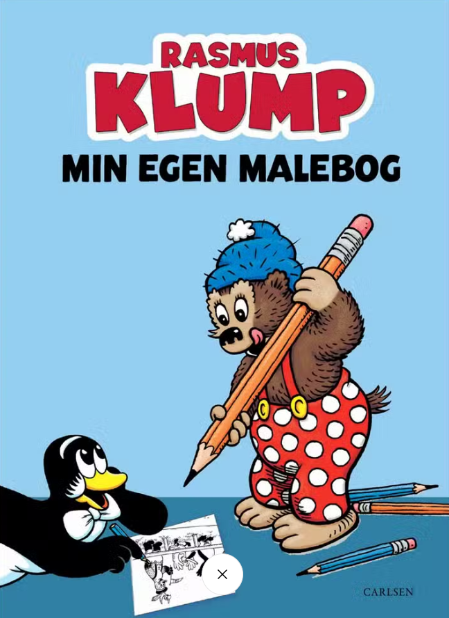 Carlsen Rasmus Klump My Own Coloring Book