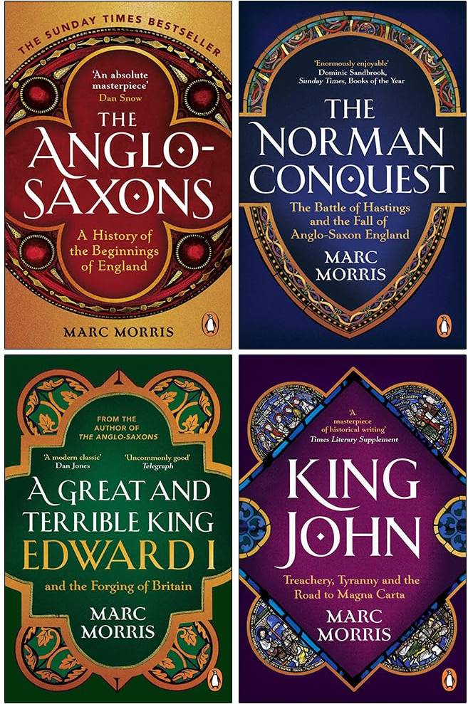 Marc Morris Collection 4 Books Collection Set Non Fiction Paperback (Paperback)