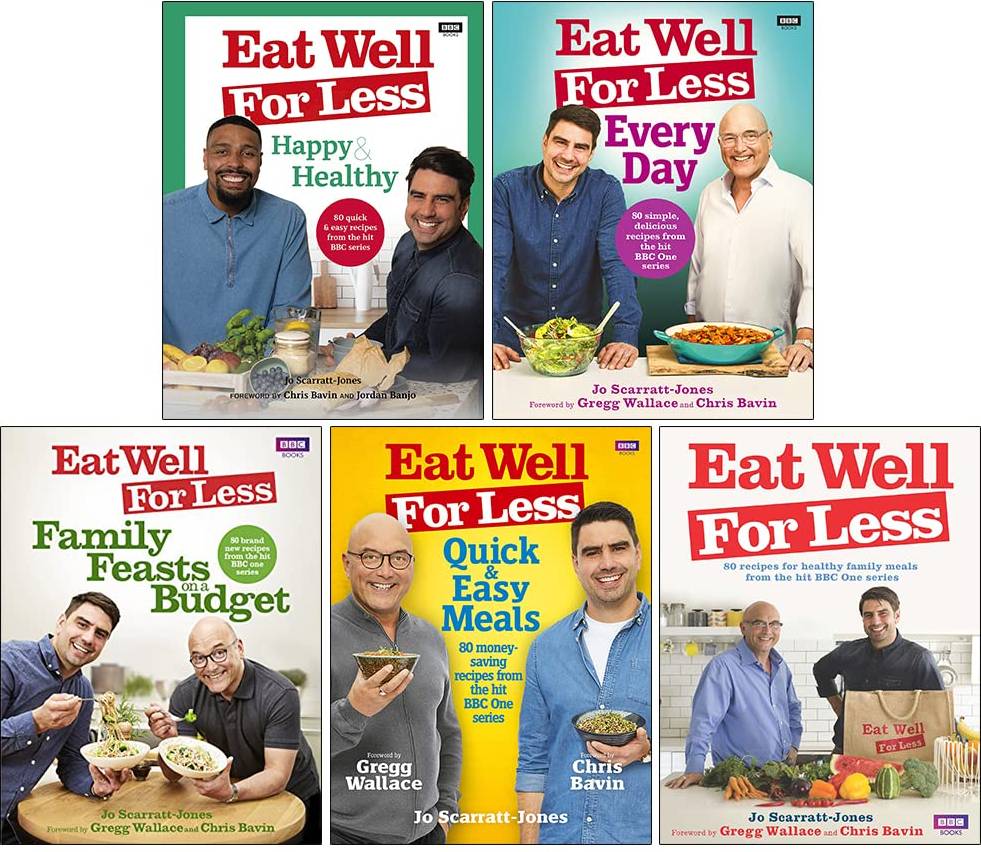 Eat Well For Less Collection 5 Books Set