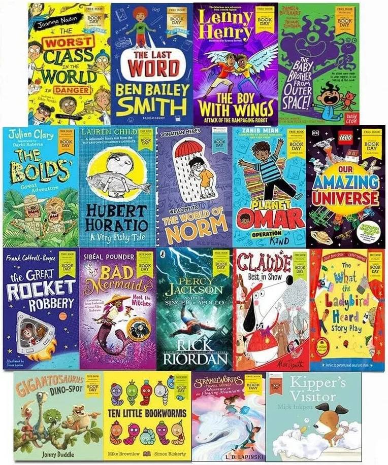 World Book Day Collection 18 Books Collection Set