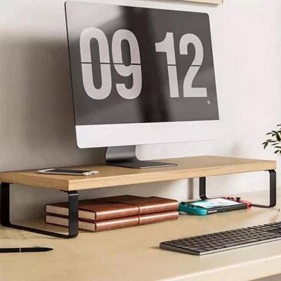 Tv riser B&Q Computer Desktop Monitor Stand Laptop Tv Display Screen Rack