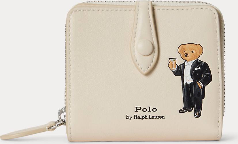 Polo Ralph Lauren Bear Leather Compact Wallet