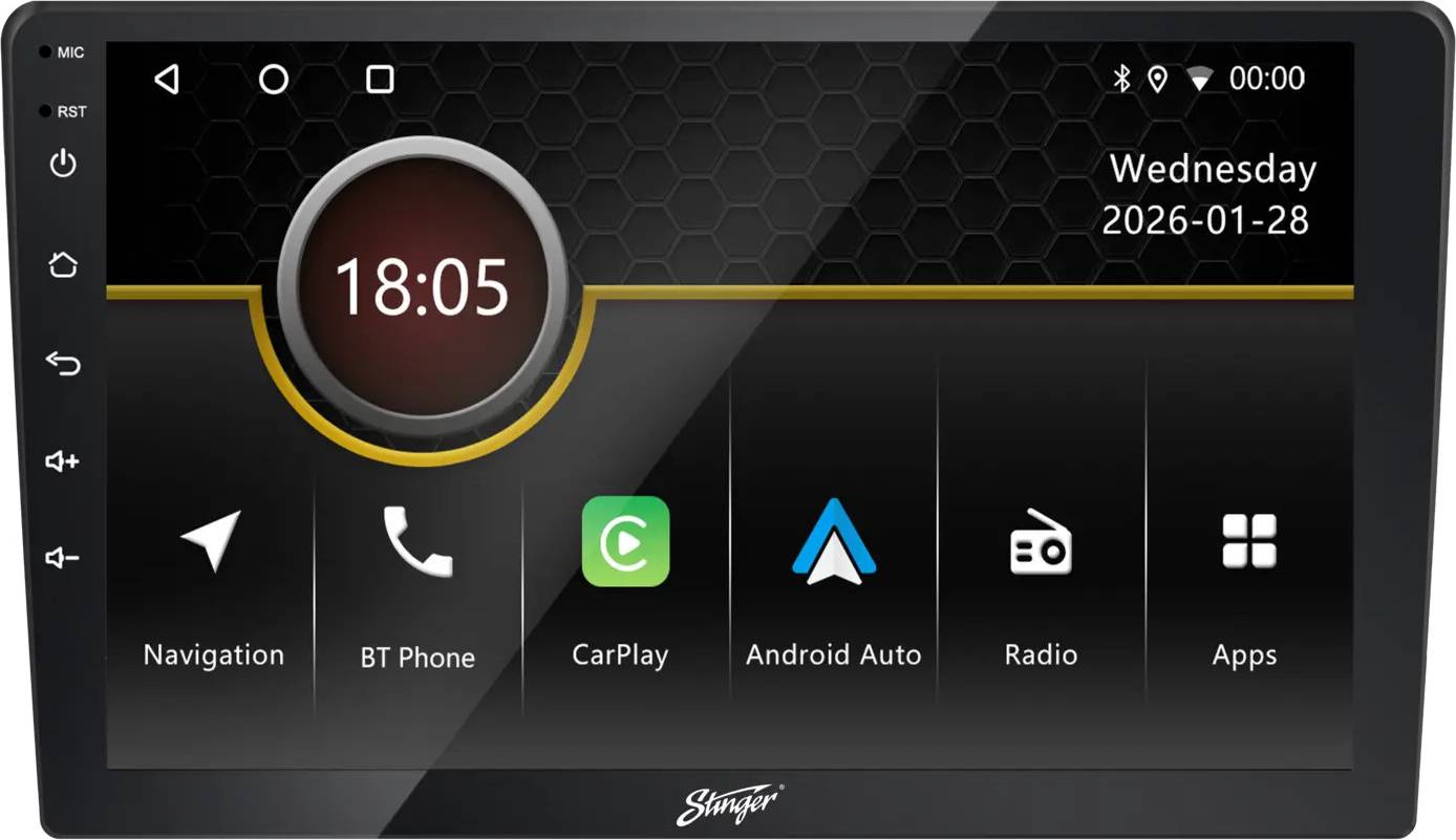 9 Inch Android Multimediaenhet Trapezoid
