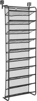 B&Q 30 Pair Over Door Hanging Shoe Rack Shoe Rack