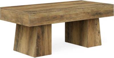B&Q 47 Inch Wooden Rectangular Coffee Table Coffee Table