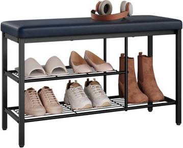B&Q Shoe Bench Stool With Seat Cabinet Rack Shoe Rack