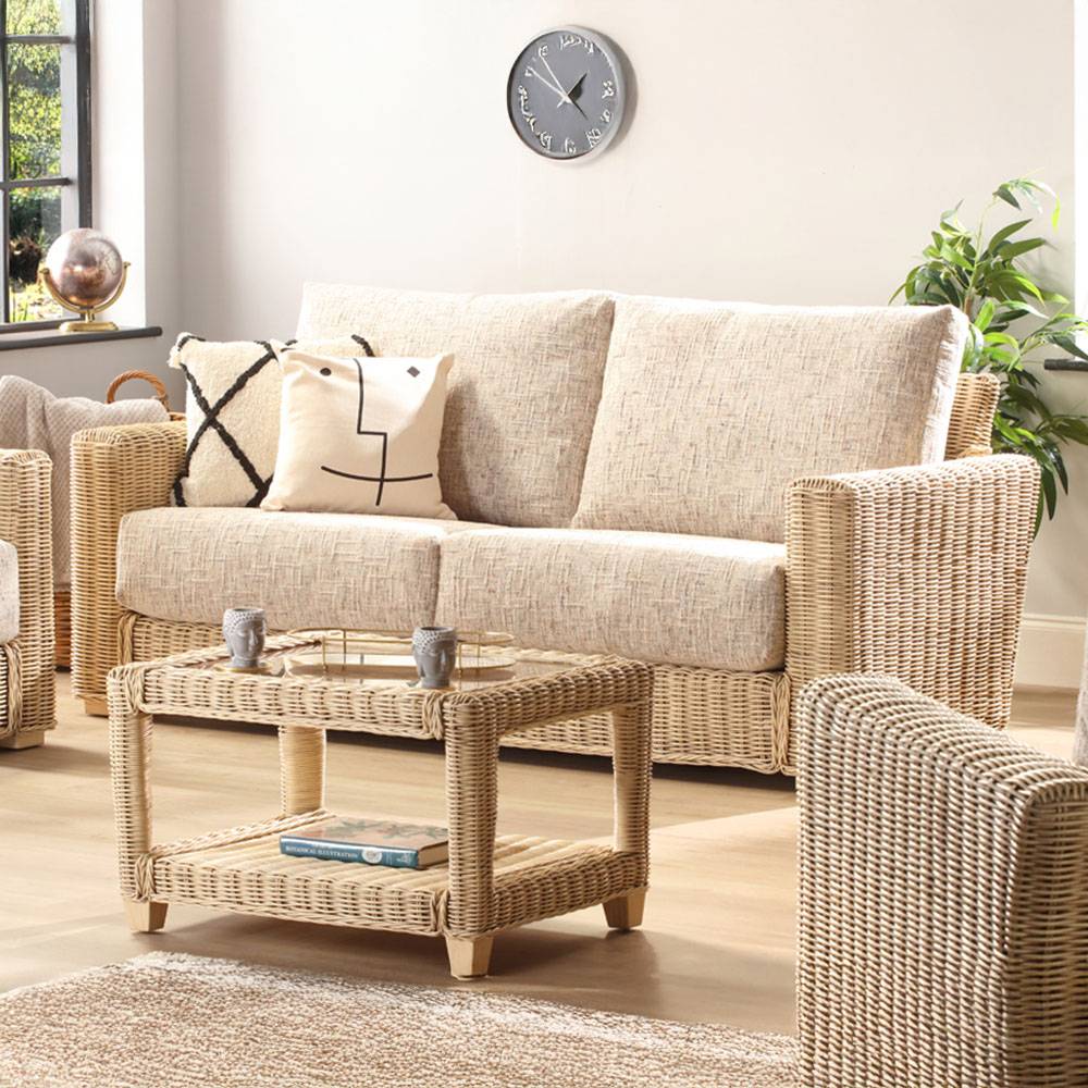 Desser Natural Rattan Farrow Sofa