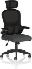 Task Operator Black Mesh Back Bespoke