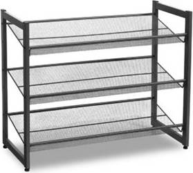 B&Q Tier Stackable Shoe Storage Shelf Organiser Shoe Rack