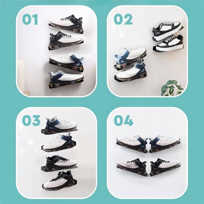 Exogio Acrylic Shoe Display High Heeled Rack Shoe Rack