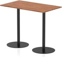 Italia Rectangular Table Walnut Top Table