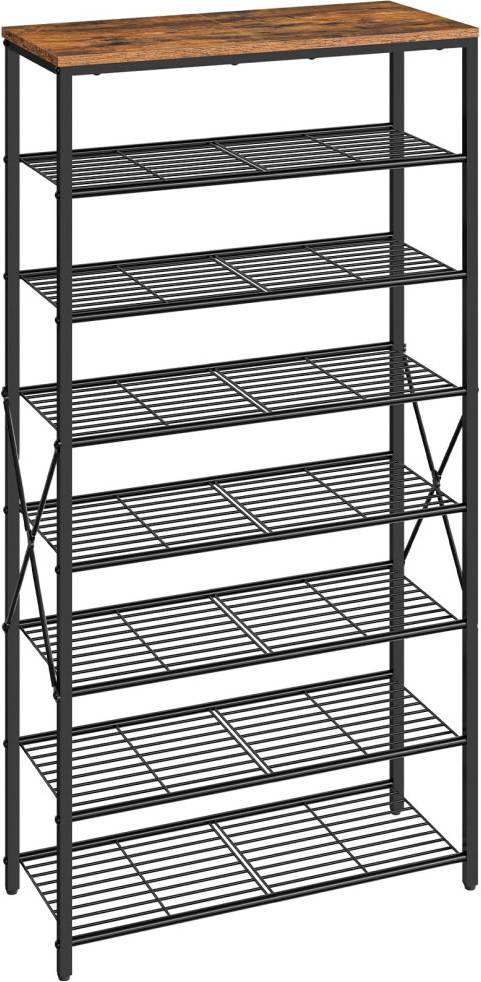 Hoobro 8-Tier Shoe Rack Tall Storage Shoe Rack