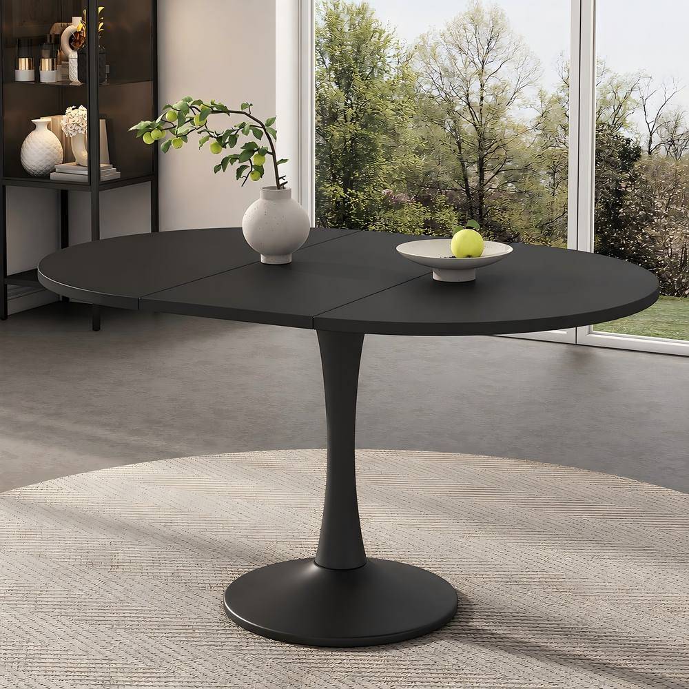 ModernLuxe Extendable Round Dining Table Dining Table
