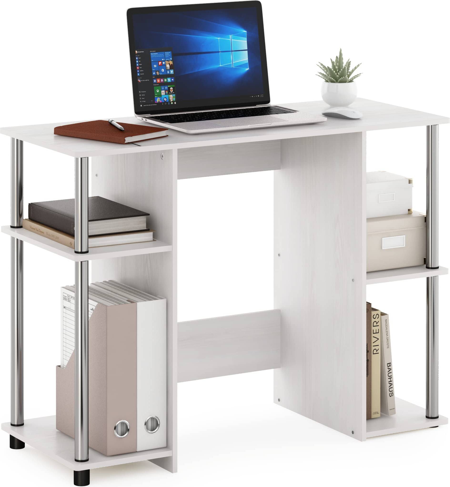 Furinno Engineered Wood Computer Study Desk Writing Desk